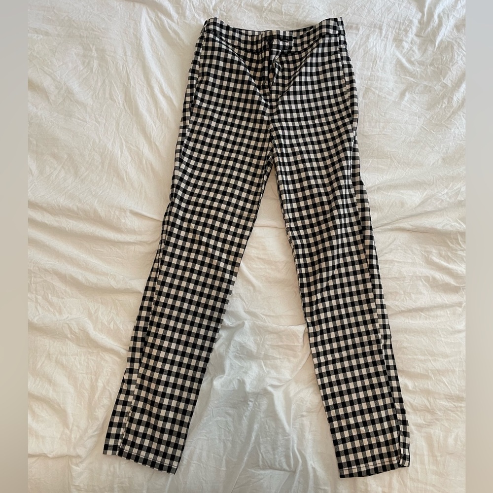 Gingham Pants